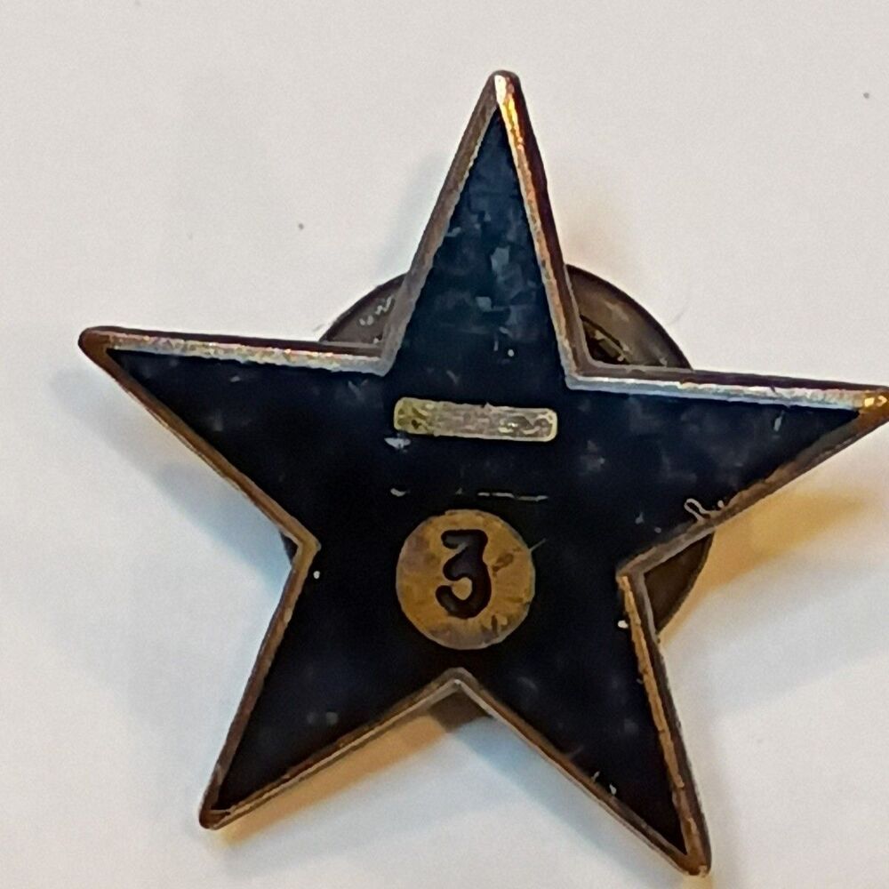 Vintage US Military Subdued Brigadier General Pin